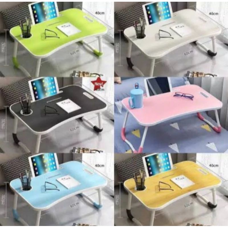 MEJA LAPTOP PORTABLE PREMIUM MEJA BELAJAR LIPAT PORTABLE KARAKTER/MEJA LAPTOP LIPAT KARAKTER