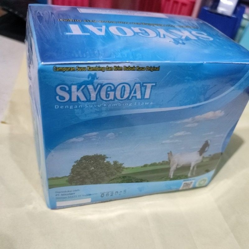 

susu kambing skygoat original 1 pak isi 10 sachet