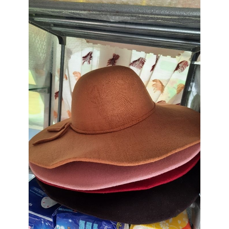 Topi pantai koboi wanita anti air SALE