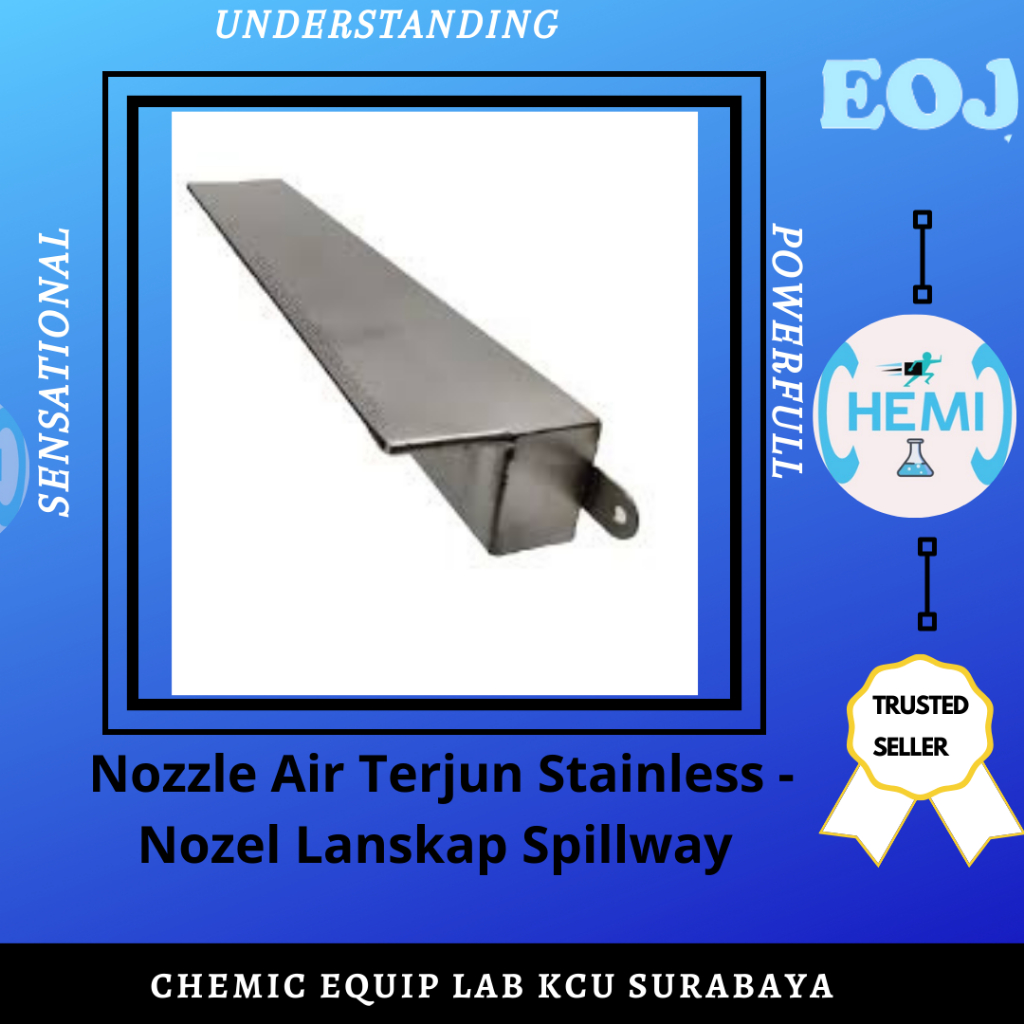 Nozzle Air Terjun Stainless - Nozel Lanskap Spillway