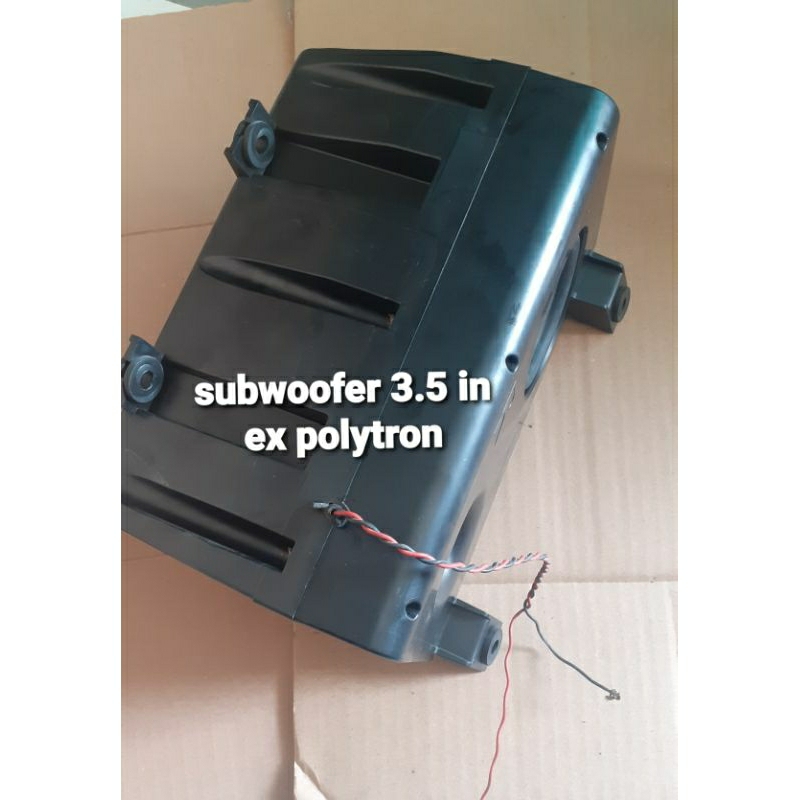 SPEAKER SUBWOFER 3.5 IN TV LED POLYTRON