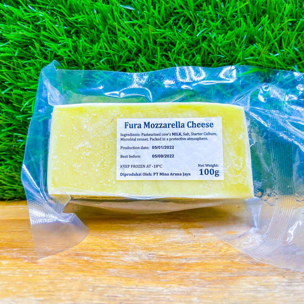

Keju Fura Mozzarella Cheese Beku Frozen 100 gr