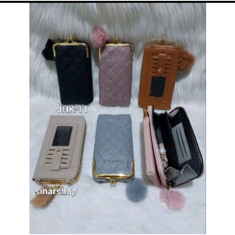 tas dompet slempang behel resliting tas slempang hp wanita forever young import premium