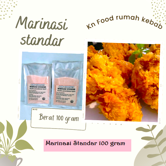 

100 grm Perendaman Marinasi Marinade bumbu Fried Chicken -M Standar 1 ons