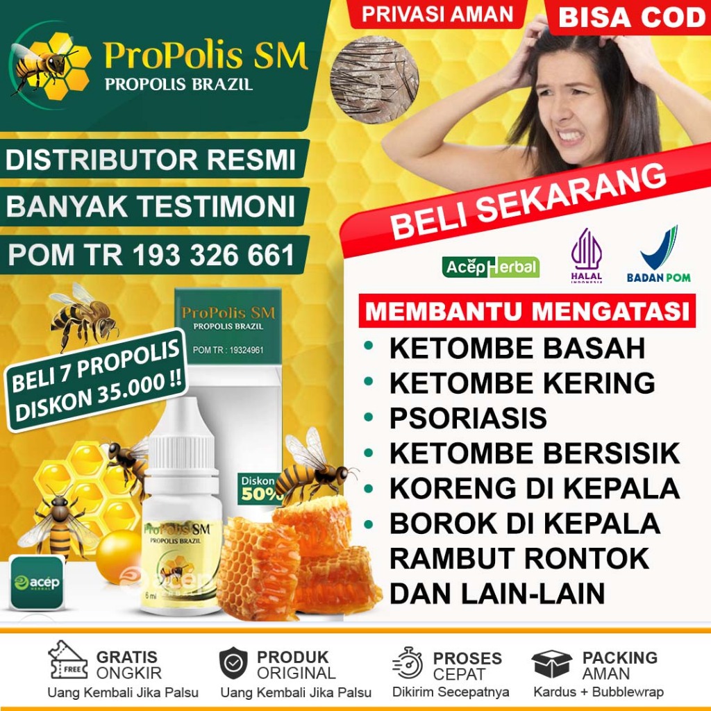 Obat Ketombe Obat Ketombe Basah Kering Ketombe Bersisik Psoriasis Borok Koreng Kulit Kepala Jamuran 