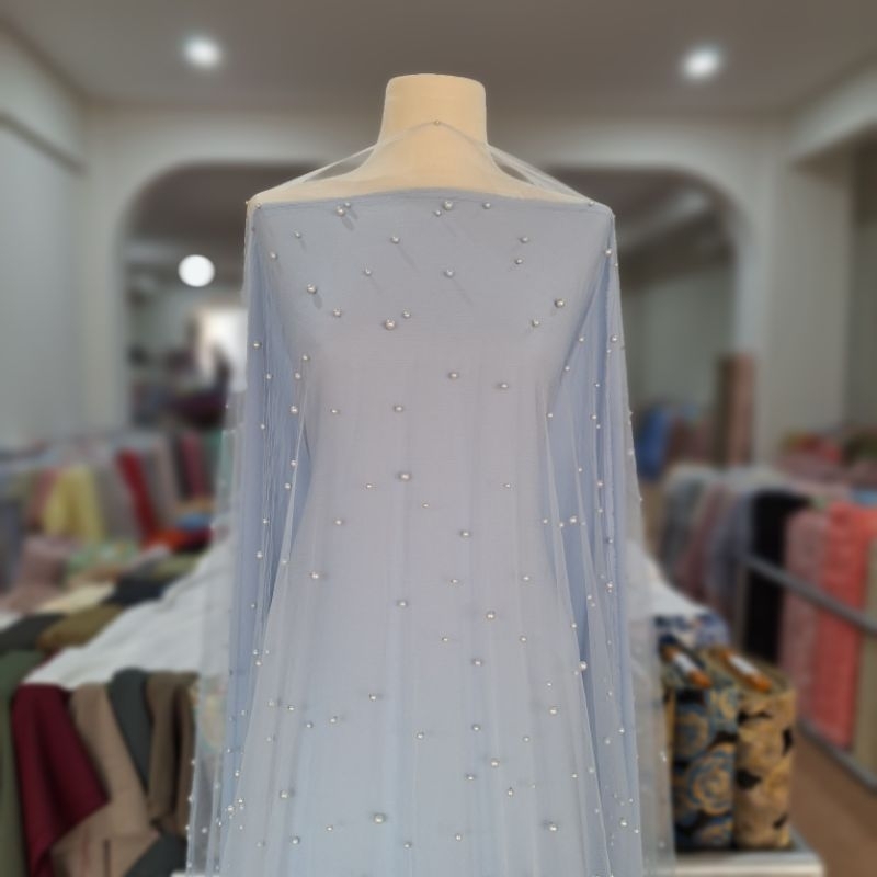 Tulle Doraemon | Tulle Polos Mutiara | Tulle Mutiara -ISTANAKAEN