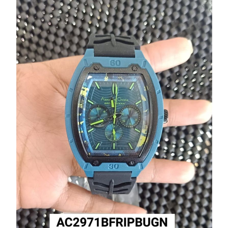 [ORIGINAL 100%] JAM TANGAN AC CHRONO RUBBER AC2971