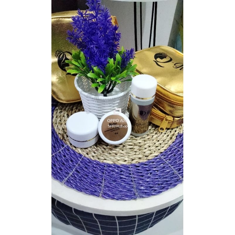 Q.glow whitening /Qglow crem mlm #ori 1000%