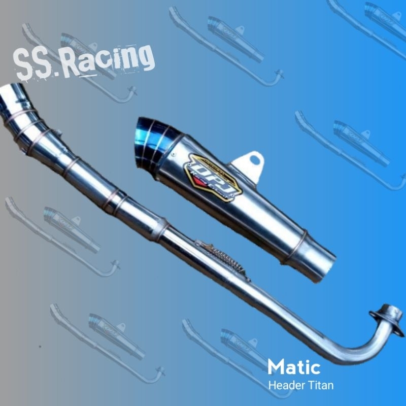 Knalpot Racing DPJ motor bebek Jupiter Supra Karisma Vega Revo Grand