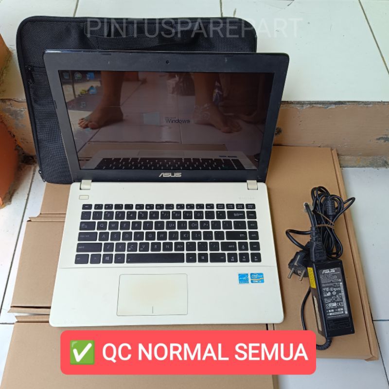 (BOLEH NEGO) NOTEBOOK LAPTOP SEKEN SECOND BEKAS 2ND ISTIMEWA ASUS X451CAP i3 RAM 4GB 14INC MULUS JAR