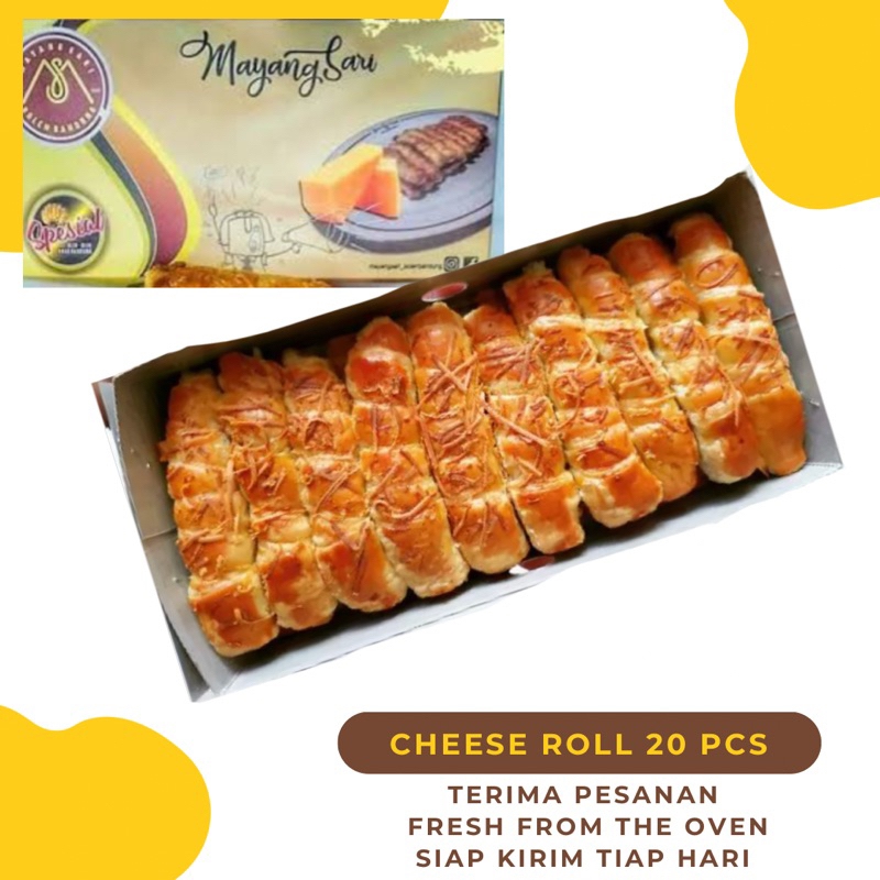 

Cheese Roll Mayangsari isi 20 stick roll Terenak dan Termurah