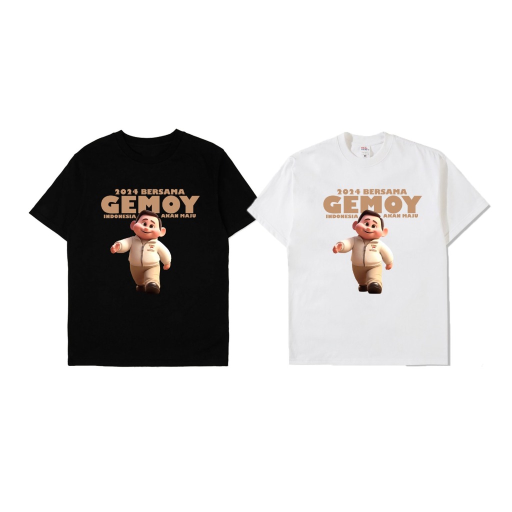 Kaos 2024 bersama gemoy prabowo