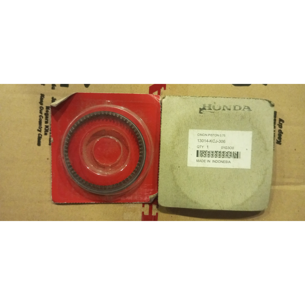HONDA AHM RING SET PISTON 0.75 TIGER MEGAPRO 13014KCJ306
