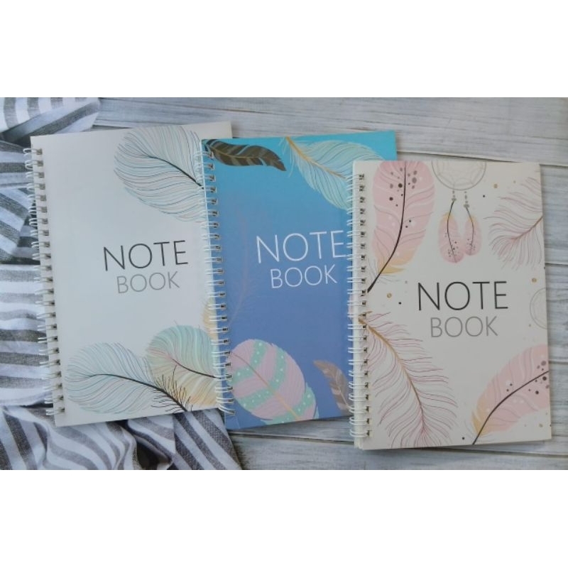 

NOTEBOOK A5 SPIRAL A5-813 MOTIF DAUN/NOTE ISI 48LEMBAR