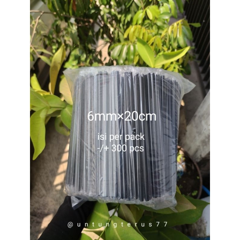 SEDOTAN HITAM LANCIP/SEDOTAN HITAM 6MM/SEDOTAN MINUMAN