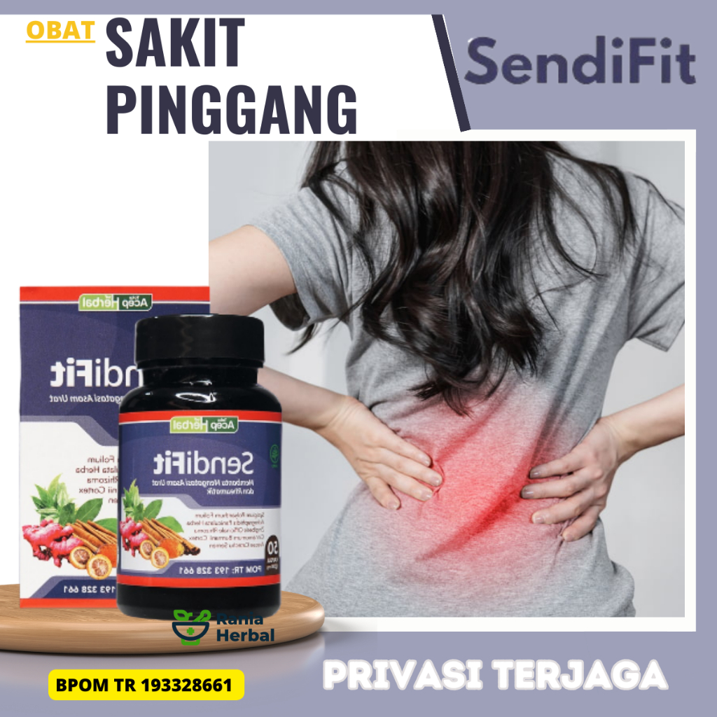 Sendifit obat sakit pinggang, obat saraf kejepit, obat rematik, Herbal Sakit Pinggang, Saraf Kejepit