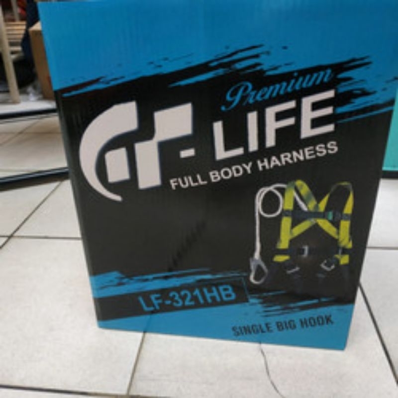 Full Body Harness GT LIFE Single Big Hook LF 321HB Original