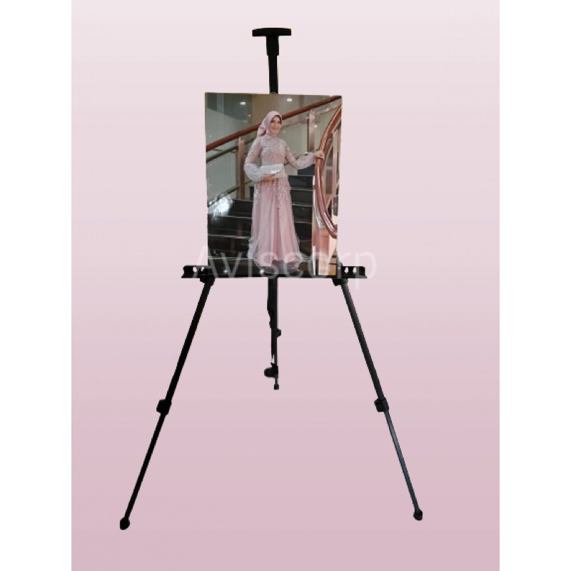 FOR RENT - DISEWA STANDING FRAME STANDING FOTO WEDDING STANDING PHOTO TRIPOD WELCOME SIGN