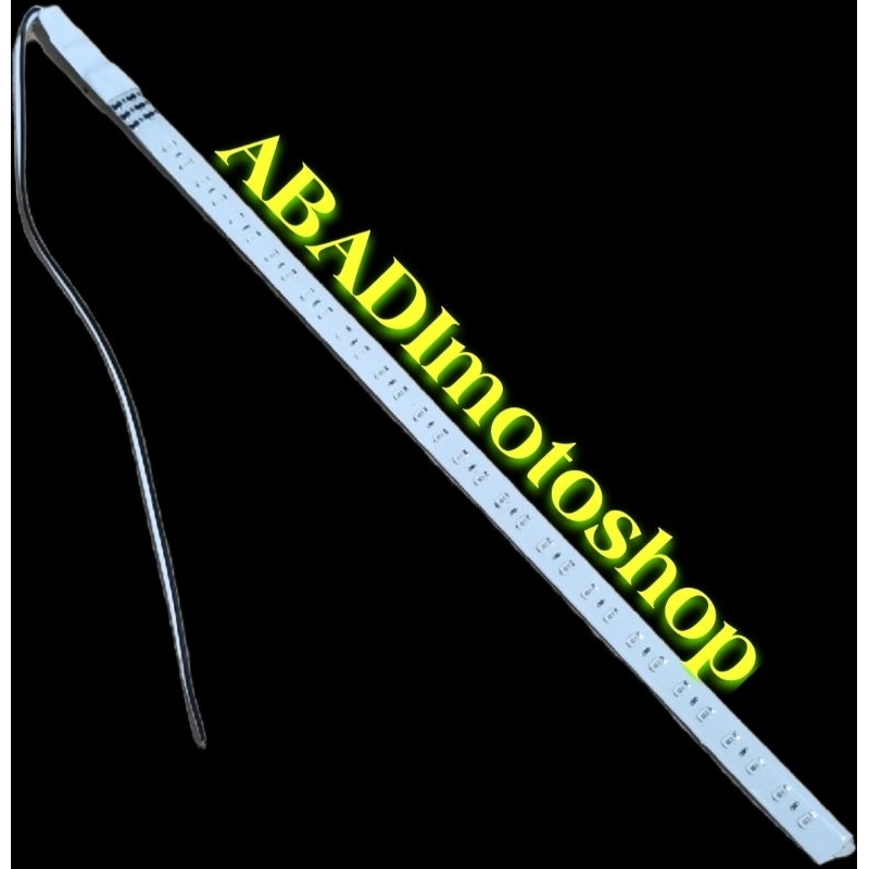 Lampu led strip flexible 30cm running waterproof 12volt RGB