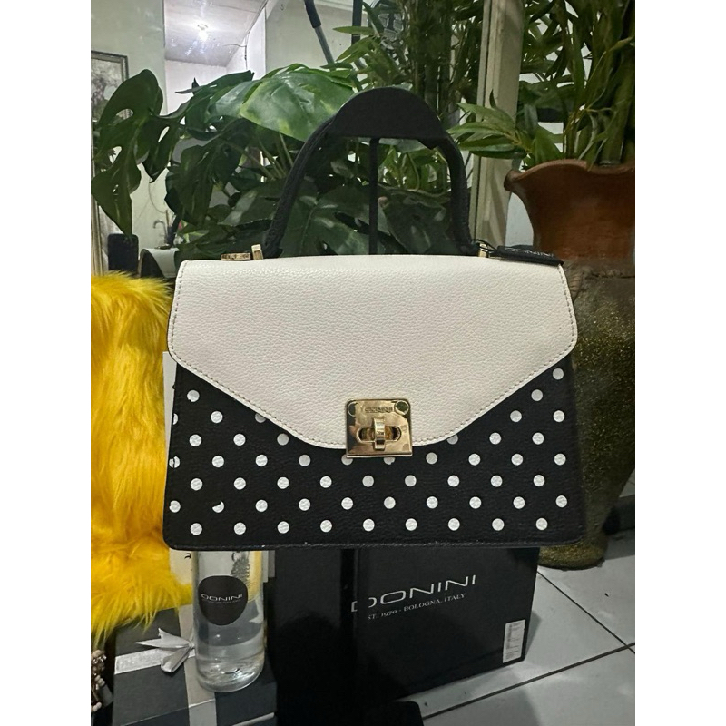 donini bags polkadot medio