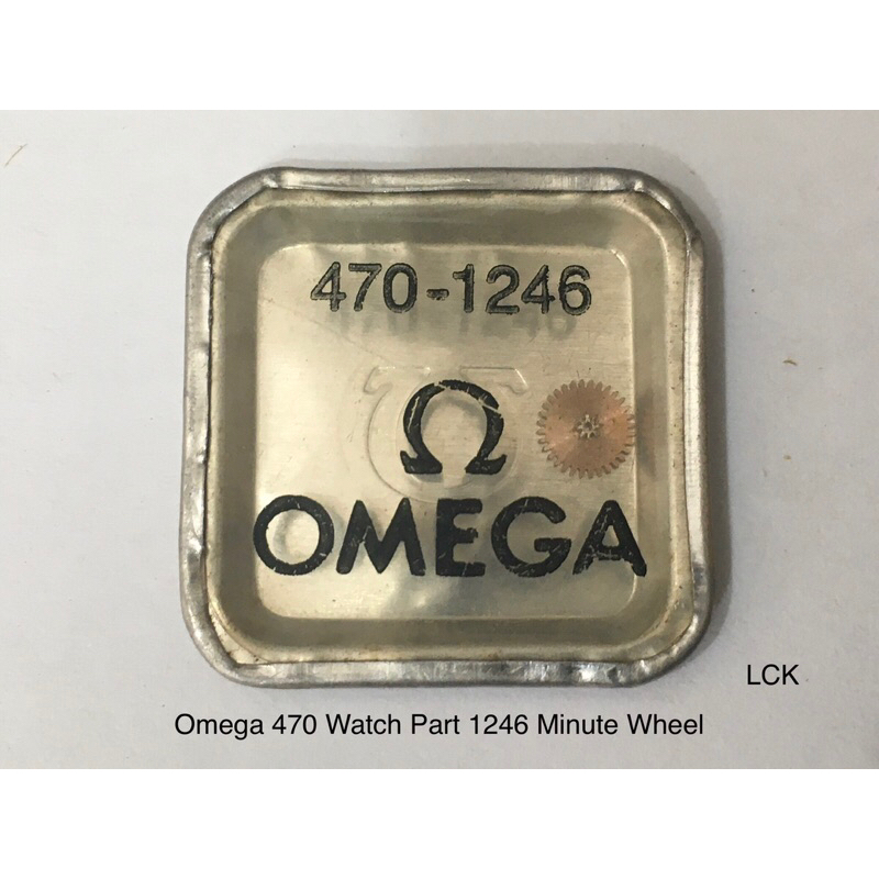Omega 470 Watch Part 1246 Minute Wheel / Omega 470 Part 1246 untuk Mesin Jam Tangan bagian Roda Meni