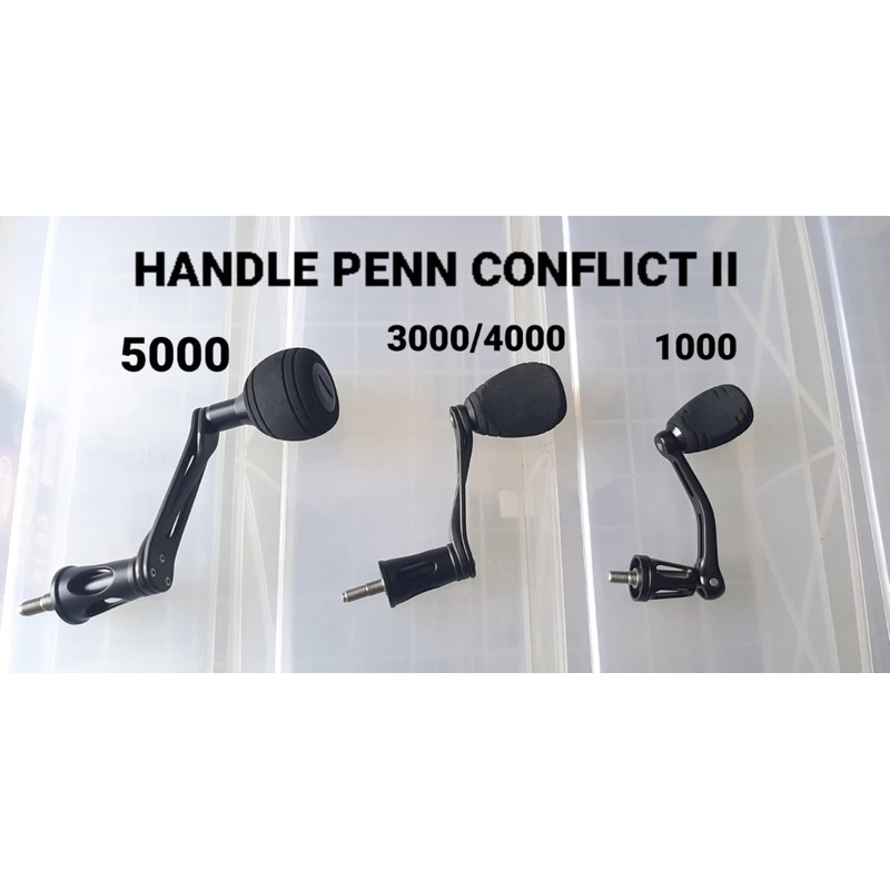 Penn Part - Reel Handle Assembly Conflict II 1000 2000 2500 3000 4000 5000 Spinning Original Handle