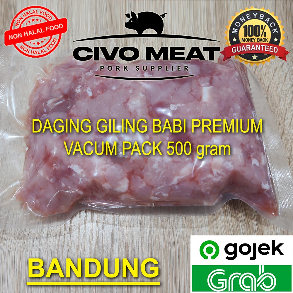 

Giling Babi PREMIUM less fat 500 gram