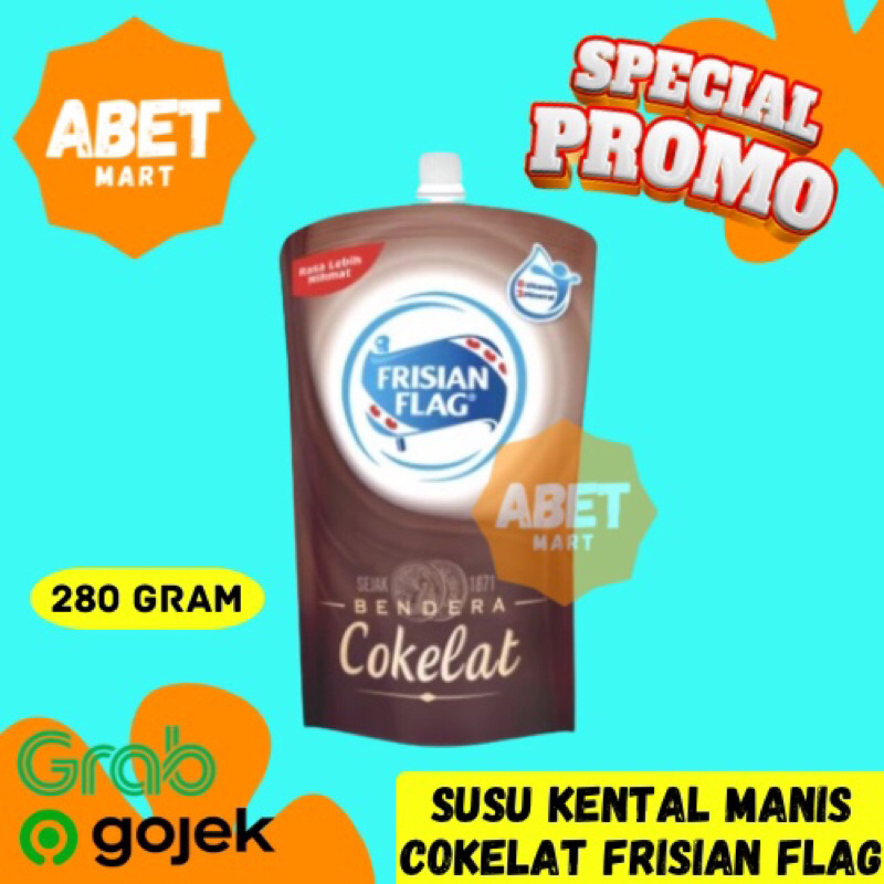 

Susu Kental Manis Frisian Flag Coklat Pouch 280 Gr - SKM 280Gr Gram Cokelat Bendera 280Ml Ml Mini Kecil