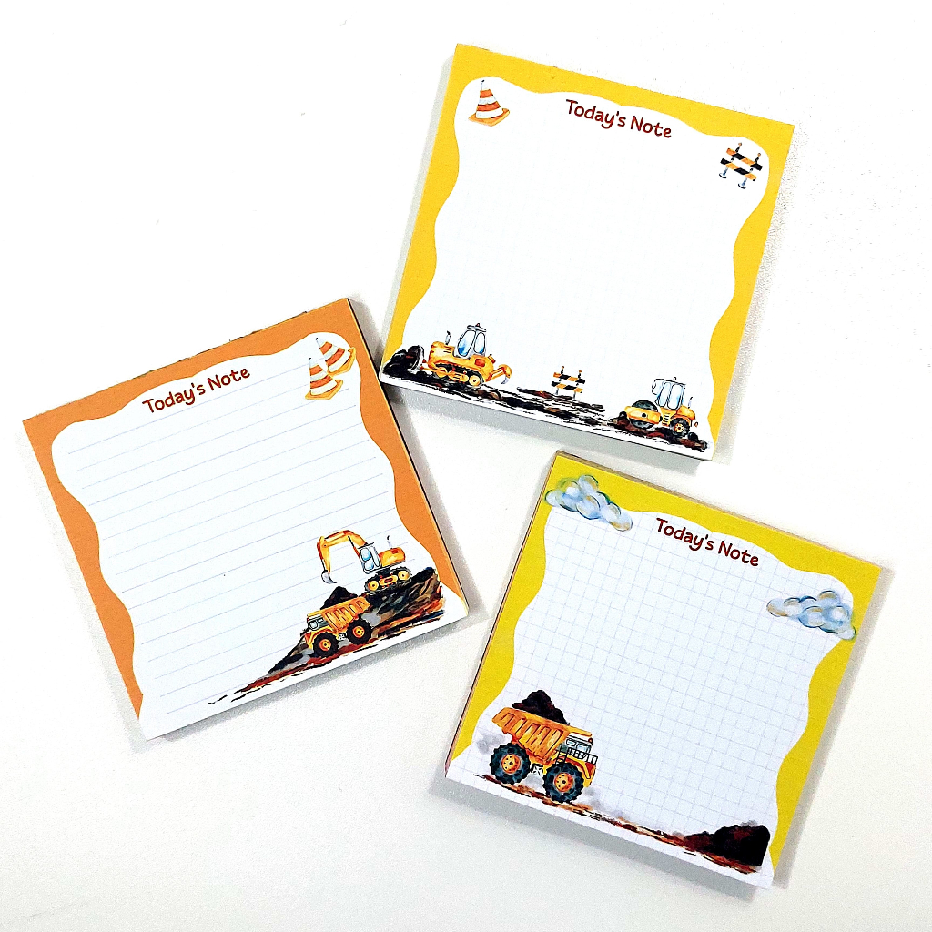 

Mining Equipment Sticky Note by Paperlogy
