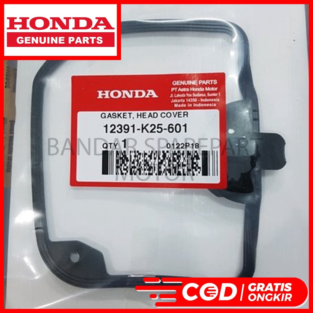 GASKET HEAD COVER KARET HEAD BEAT FI