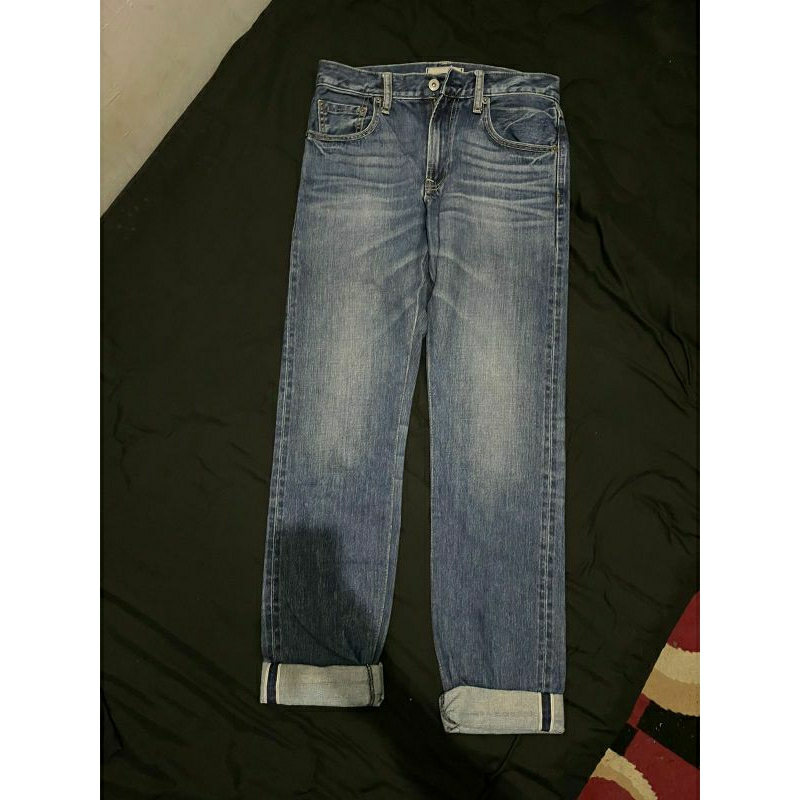 Uniqlo Selvedge Blue Jeans