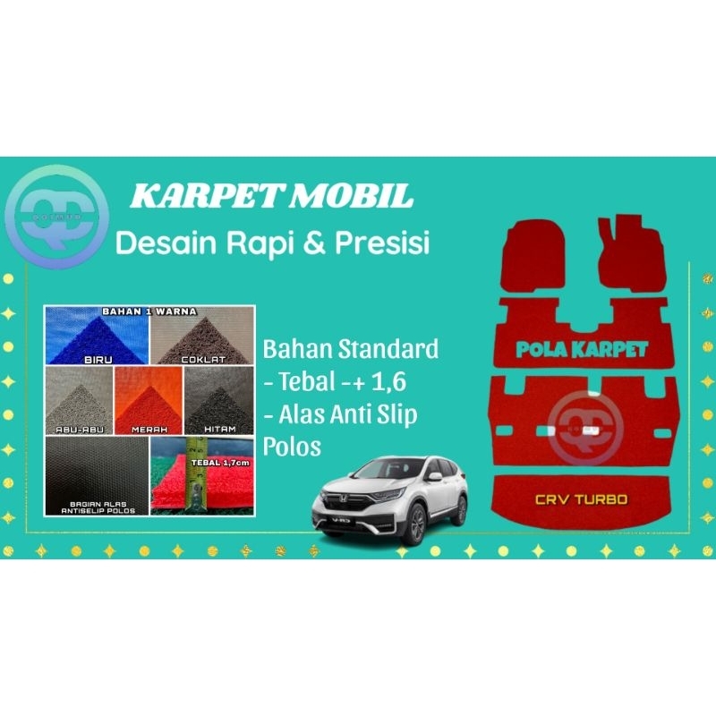 Karpet mobil CRV Turbo