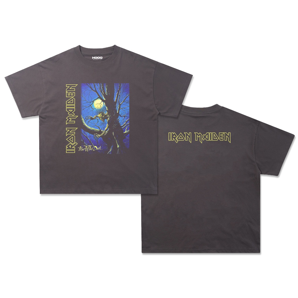 KAOS BAND IRON MAIDEN VINTAGE OVERSIZE  / UNISEX / PRIA & WANITA / COD / BAND IRON MAIDEN VINTAGE