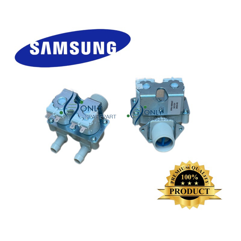 Selenoid Water Inlet Valve Mesin Cuci 2 Inlet Samsung DC 12 volt - Water inlet Samsung DC 12V