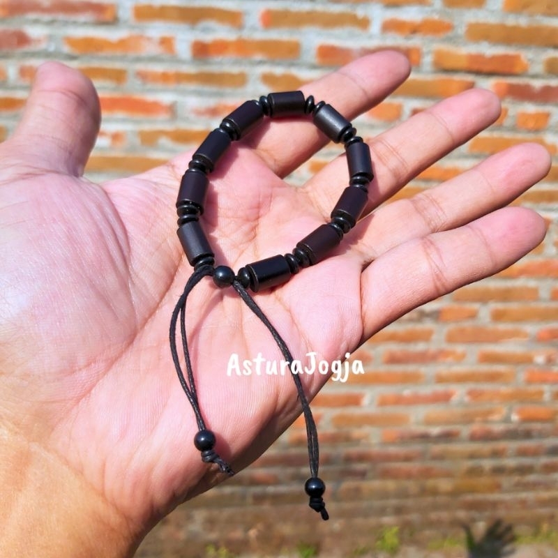 Gelang Etnik Jogja Bambu Tarik Pria Wanita || Souvenir Oleh Oleh Malioboro