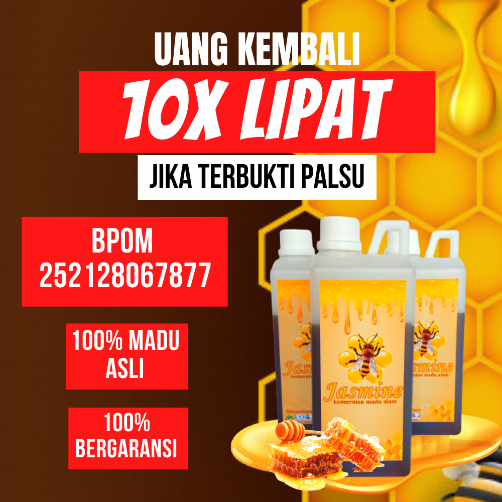 

Madu Asli Murni Hutan Sumbawa (manis)Alami Nusantara Multiflora Garansi 100% Alami Pure Honey