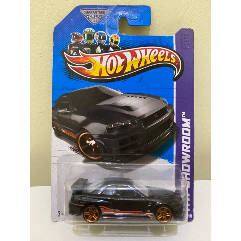 Mangalinn - Hotwheels Nissan Skyline GTR R34 Hitam Metallic