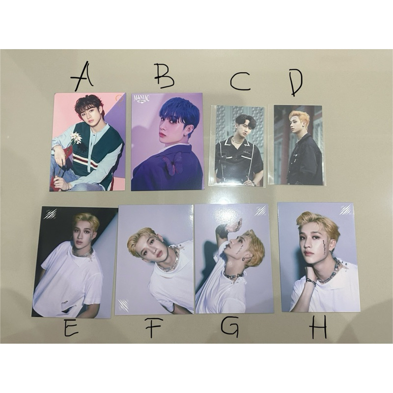 stray kids chan changbin japan postcard trading card hi stay district9 d9 benefit noeasy interpark k