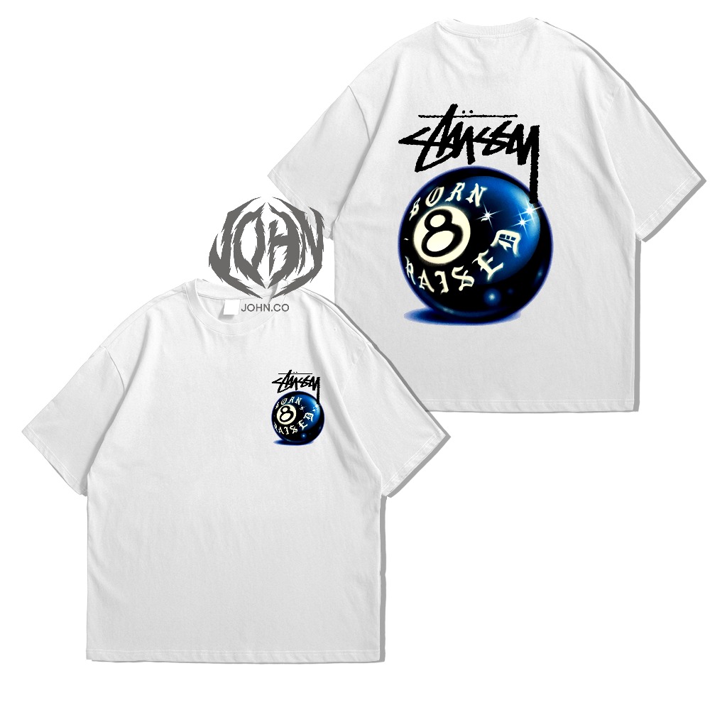 Kaos Stussy Raised Ball / Baju Stussy