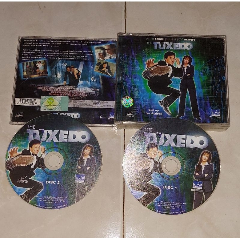 vcd mandarin original THE TUXEDO ( versi Fatbox )