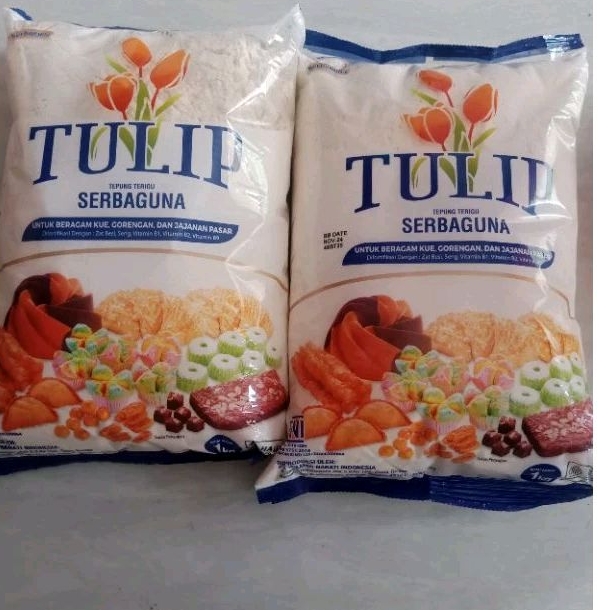 

Tepung terigu Tulip 1 kilo