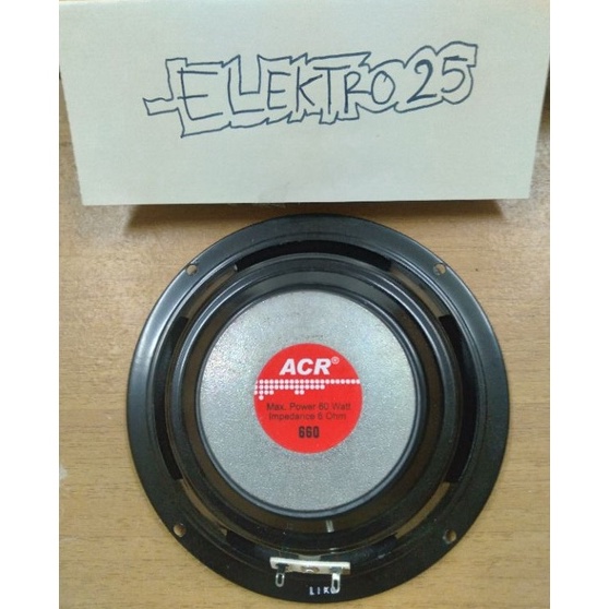 SPEAKER ACR 6 inch 66 ACR WOOFER