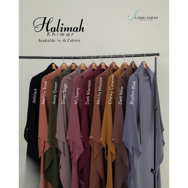 [UMMU SARAH] KHIMAR HALIMAH