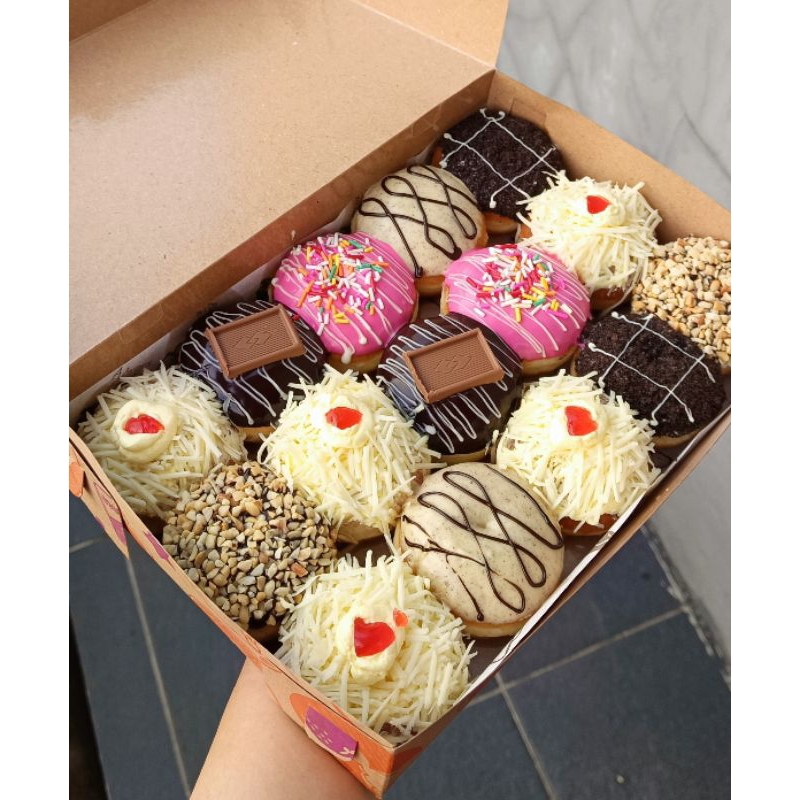 

Donat kentang premium size Small isi 15pcs