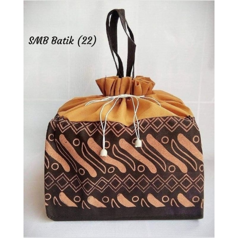 tas hajatan kain batik, tas serut
