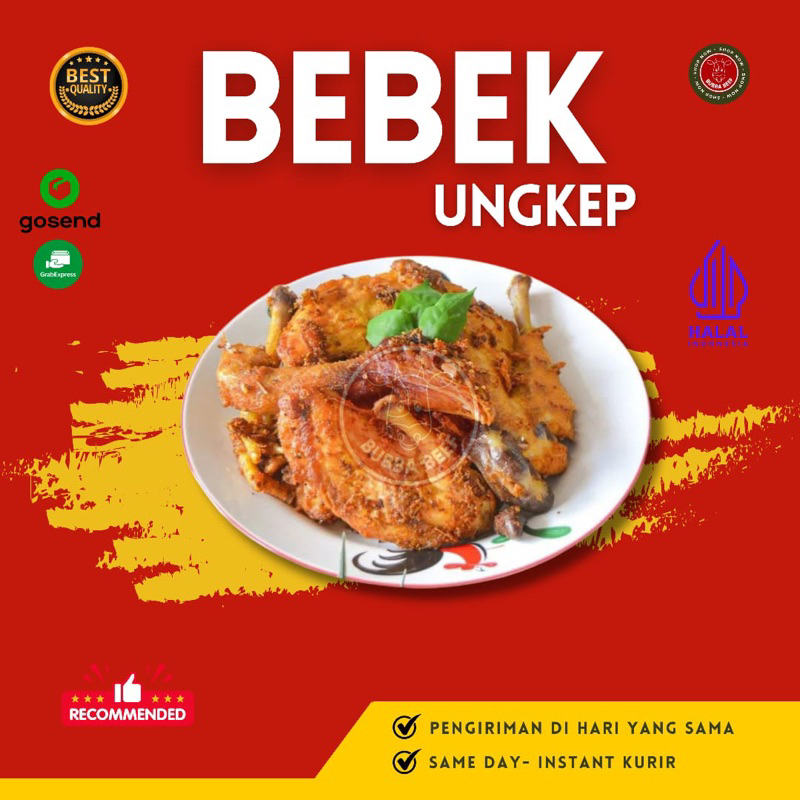 

Bebek Ungkep 1 ekor | Bebek Ungkep Bumbu Kuning Siap Masak | Daging Bebek Frozen | Bebek Frozen Siap Goreng free Sambal | Bebek Kaleyo Frozen