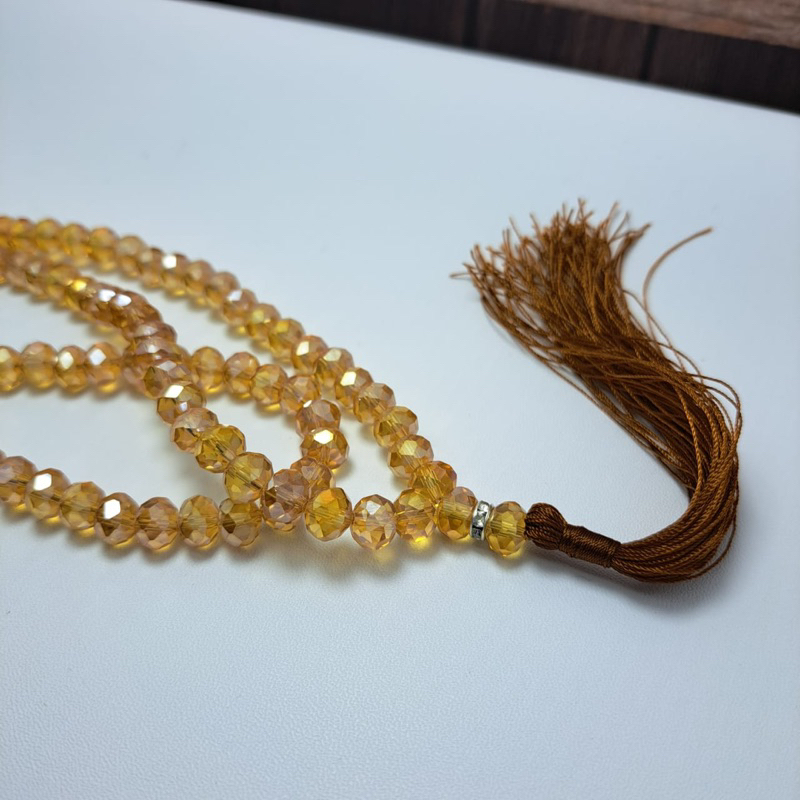 Tasbih Batu Kristal 8 mm,99 butir