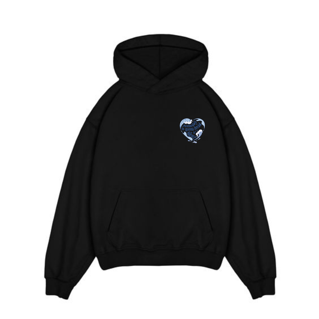 Pullover Hoodie love hate - Hoodie Pria&Wanita Fleece Catton 280 - Hoodie & Sweatsshirt Premium