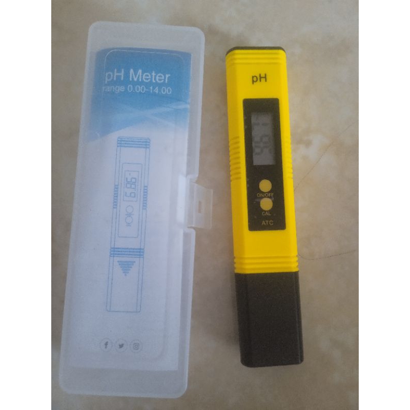 PH meter hidroponik aquarium ikan tanaman air