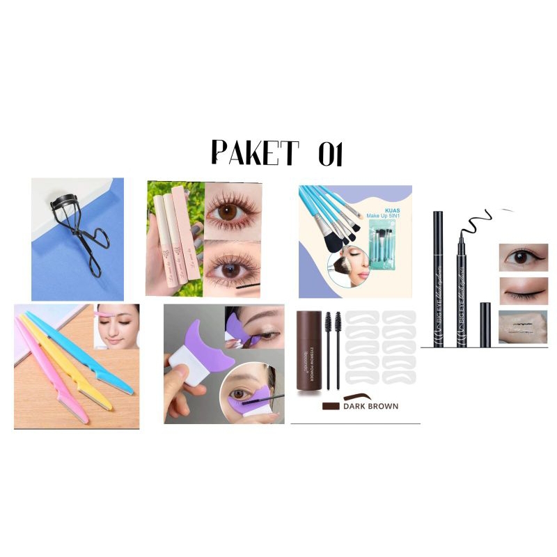 paket make up 7in1 termurah paket kecantikan mata